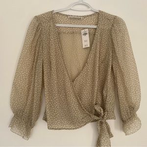 Abercrombie chiffon top